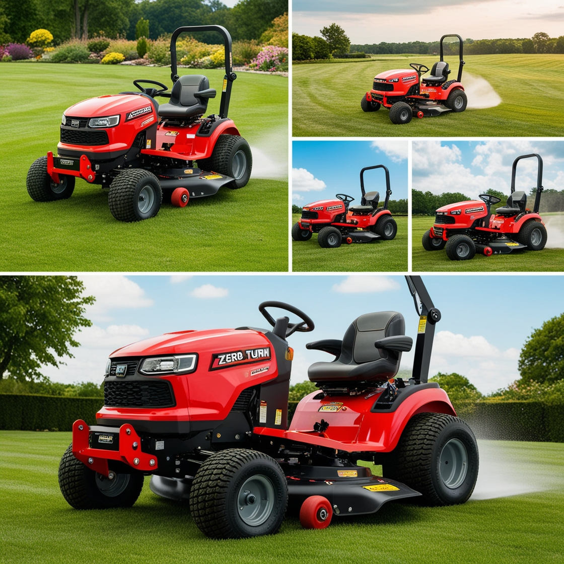 Zero Turn Mowers with Steering Wheel