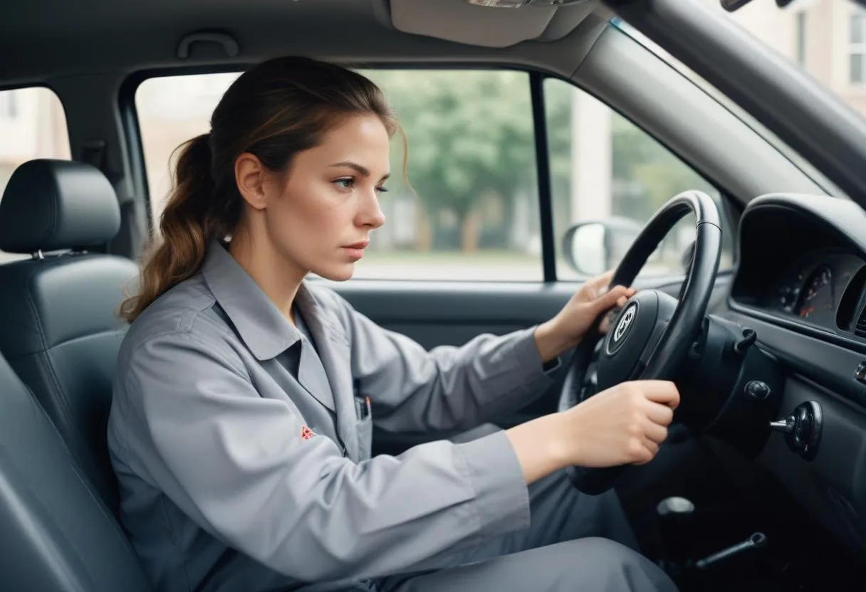 How to unlock Steering Wheel without key